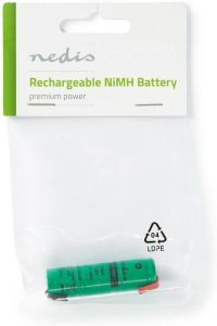 Nedis Oplaadbare NiMH-Batterij | 3.6 V | 300 mAh | 1 stuks BANM390SC1
