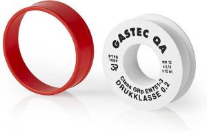 Nedis PTFE Afdichttape | 12 m | Rood Wit | 1 stuks WATA110WT
