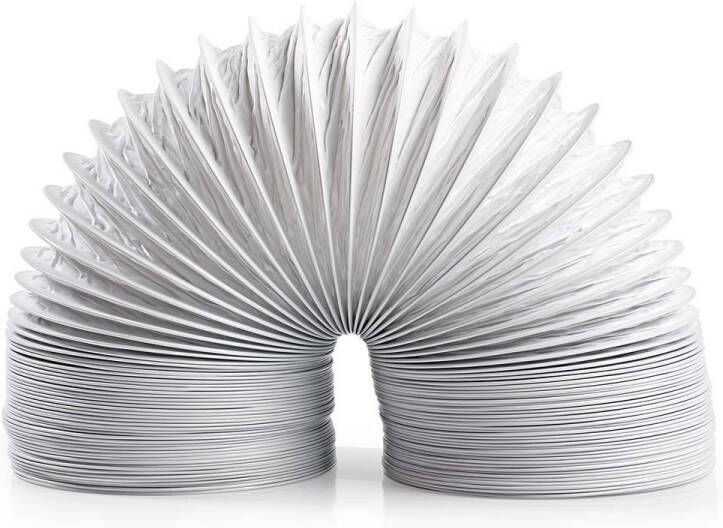 Nedis PVC Luchtafvoerslang | 100 mm | 1.5 m | Wit | 1 stuks DRHO100BWT15