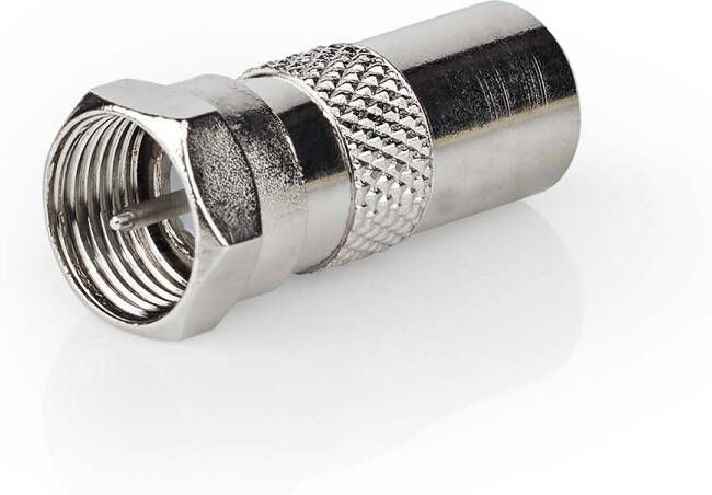 Nedis Satelliet- en Antenne-Adapter | F-Male naar IEC Male | 10 Stuks | 1 stuks CSGP41953ME