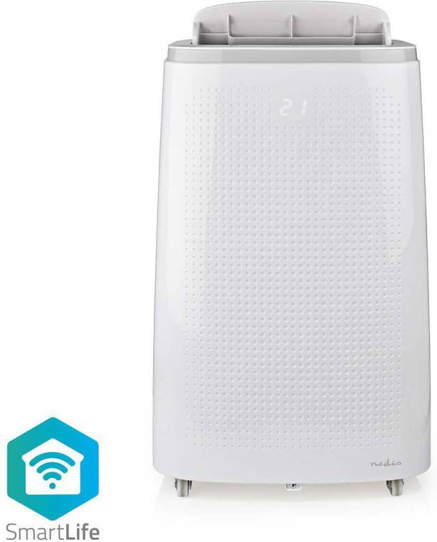 Nedis SmartLife Airconditioner | Wi-Fi | 16000 BTU | 140 m³| 65 dB | 1 stuk WIFIACMB1WT16