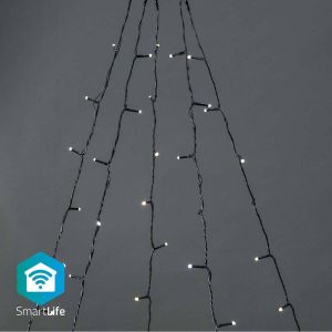 Nedis SmartLife Decoratieve LED | Wi-Fi | 200 LED&apos;s | 5 x 4 m | 1 stuks WIFILXT11W200