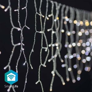 Nedis SmartLife Decoratieve LED | Wi-Fi | 240 LED&apos;s | 5 m | 1 stuks WIFILXC04W250