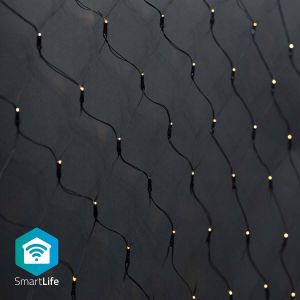 Nedis SmartLife Decoratieve LED | Wi-Fi | 280 LED&apos;s | 3 m | 3 x 2 m | 1 stuks WIFILXN01W280