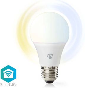 Nedis SmartLife LED Bulb | Wi-Fi | E27 | 806 lm | 9 W | 1 stuks WIFILRW10E27