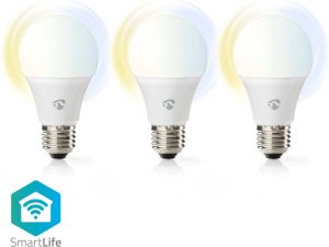 Nedis SmartLife LED Bulb | Wi-Fi | E27 | 806 lm | 9 W | 1 stuks WIFILRW30E27