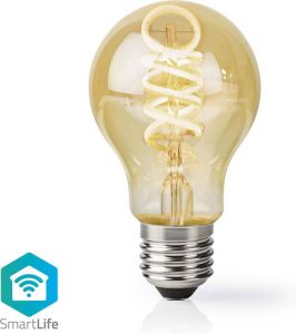 Nedis SmartLife LED Filamentlamp | Wi-Fi | E27 | 350 lm | 5.5 W | 1 stuks WIFILT10GDA60