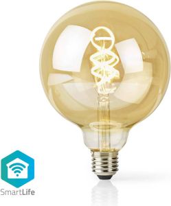Nedis SmartLife LED Filamentlamp | Wi-Fi | E27 | 360 lm | 4.9 W | 1 stuks WIFILRT10G125