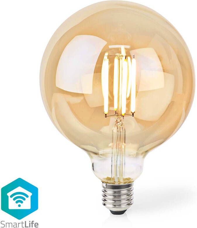 Nedis SmartLife LED Filamentlamp | Wi-Fi | E27 | 806 lm | 7 W | 1 stuks WIFILRF10G125