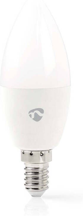 Nedis SmartLife Multicolour Lamp | Zigbee 3.0 | E14 | 470 lm | 4.9 W | RGB Warm tot Koel Wit | 2200 6500 K | Android IOS | Kaars | 1 Stuks