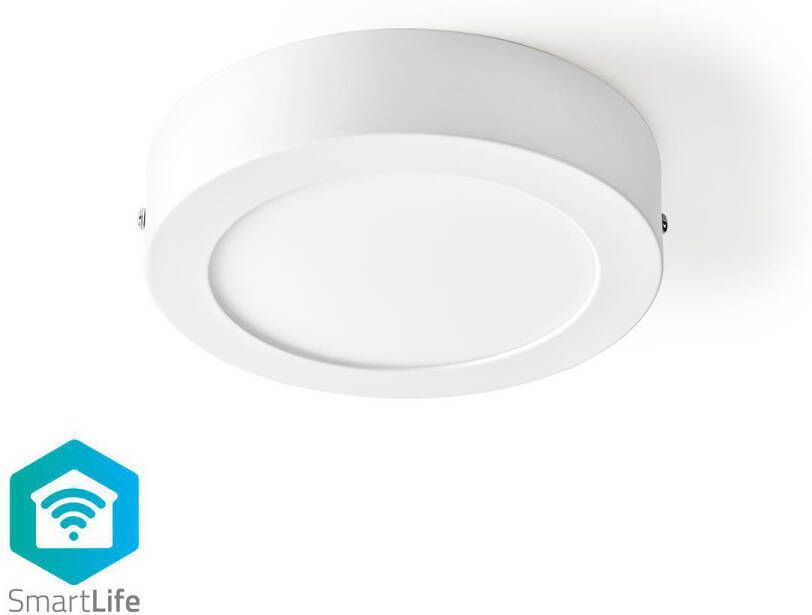 Nedis SmartLife Plafondlamp | Wi-Fi |800 lm | 2700 | 1 stuks WIFILAW10WT