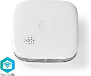 Nedis SmartLife Rookmelder | Wi-Fi | EN 14604 | 85 dB | Wit | 1 stuks WIFIDS20WT