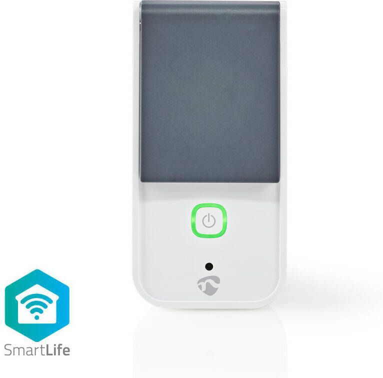 Nedis SmartLife Smart Stekker | Wi-Fi | IP44 | 3680 W | -30-40 °C | 1 stuks WIFIPO120FWT