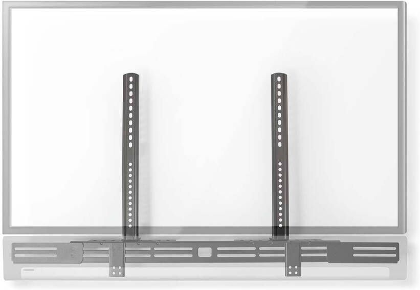 Nedis Soundbar Beugel | Met TV Bevestiging | 10 kg | Zwart | 1 stuks SBMT20BK