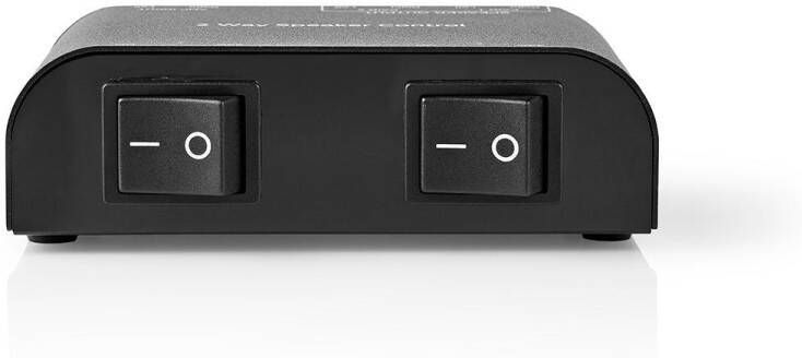 Nedis Speaker Control Box | 2 poorten | Klemmen | 4-16 Ohm | 150 W | 1 stuks ASWI2602BK