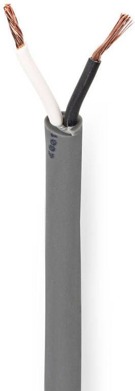 Nedis Speaker-Kabel | 2x 1.5 mm² | 100 m | Donkergrijs | 1 stuks COTR15030GY100