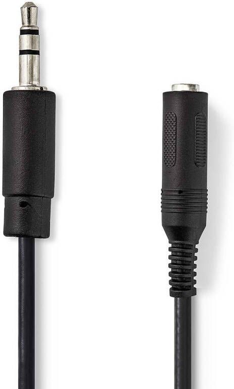 Nedis Stereo-Audiokabel | 3 5 mm Male | 6 35 mm Female | 0.2 m | 1 stuks CAGP22550BK02