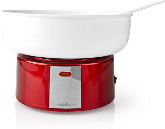 Nedis Suikerspinmachine | 500 W | Rood Wit | 1 stuks FCCM100FRD