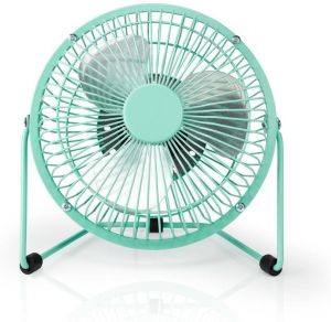 Nedis Tafelventilator | 150 mm | 3 W | Turquoise | 1 stuks FNDK1TQ15