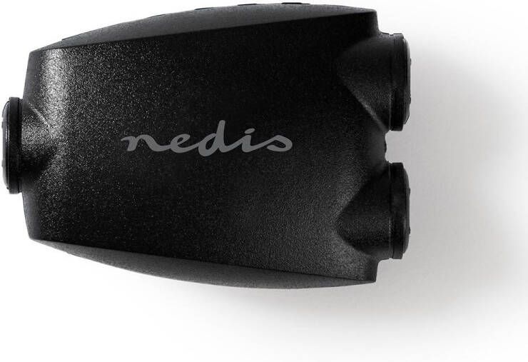 Nedis TosLink-Adapter | Toslink Female | 2x TosLink Female | Splitter | Zwart | 1 stuks CAGB25940BK