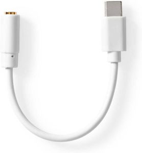 Nedis USB-C Adapter | 0.10 m | Wit | 1 stuks CCGP65950WT01