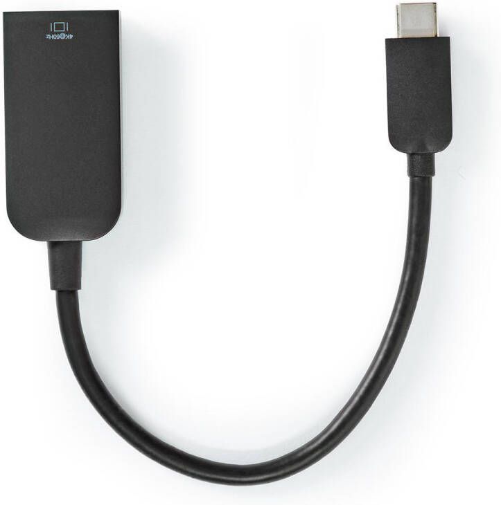Nedis USB-C Adapter | USB-C Male naar HDMI Female | 0.2 m | 1 stuks CCGP64652BK02
