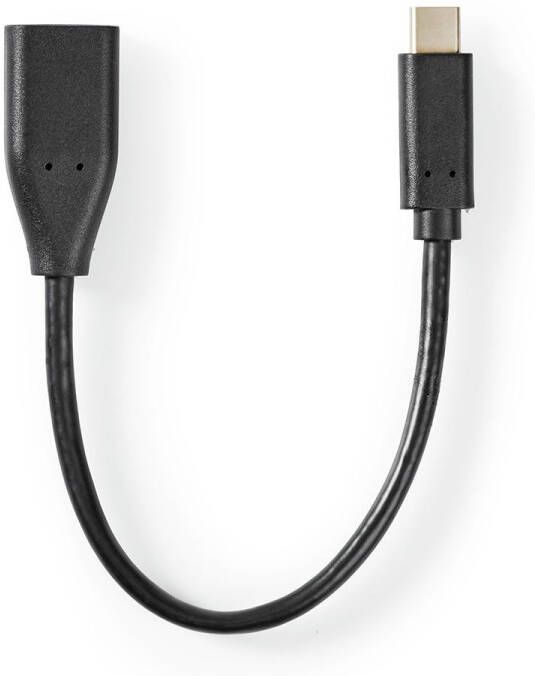 Nedis USB-C Adapter | USB-C Male naar USB-A Female | 5 Gbps | OTG | 0.2 m | 50 stuks CCGT61710BK02