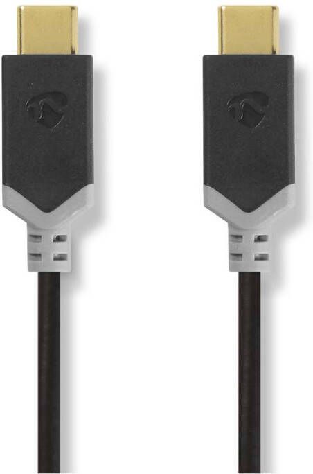 Nedis USB-Kabel | USB 3.2 Gen 2 | USB-C Male naar USB-C Male | 10 Gbps | 1 m | 1 stuks CCBW64750AT10