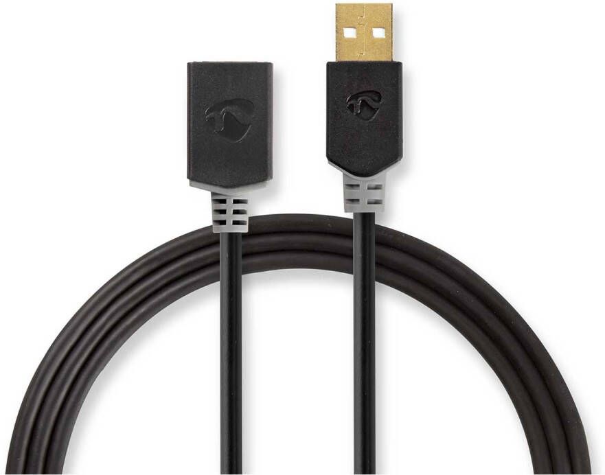 Nedis USB-Kabel | USB-A Male naar USB-A Female | 480 Mbps | 3 m | 1 stuks CCBW60010AT30