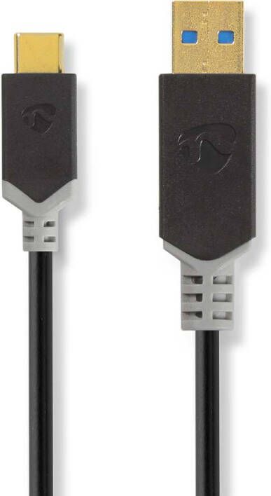 Nedis USB-Kabel | USB-A Male naar USB-C Male | 5 Gbps | 1 m | 1 stuks CCBW61600AT10
