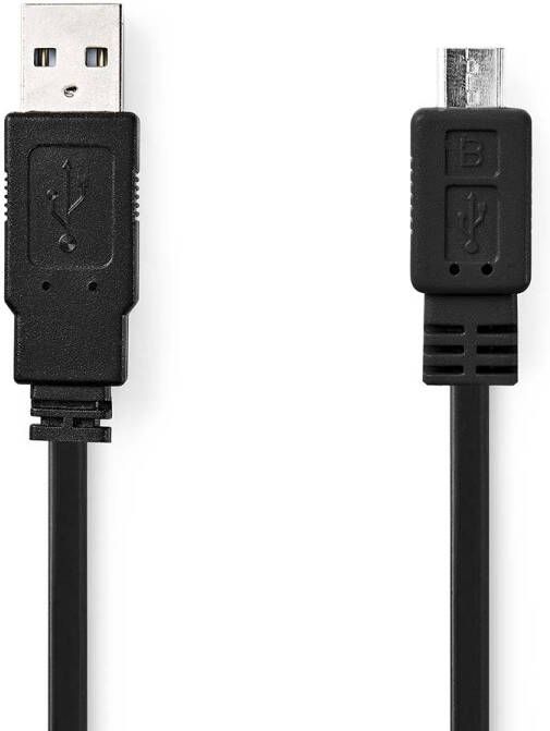 Nedis USB-Kabel | USB-A Male naar USB Micro-B Male | 480 Mbps | 1 m | 1 stuks CCGP60505BK10