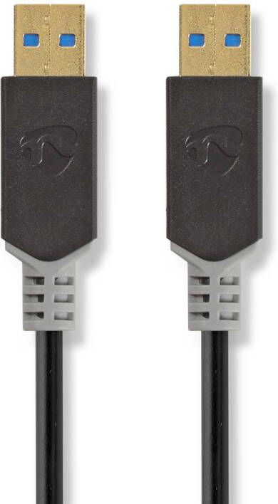 Nedis USB-Kabel | USB-A Male | USB-A Male | 5 Gbps | 2 m | 1 stuks CCBW61000AT20