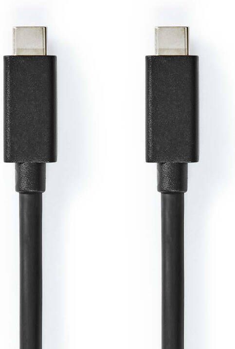 Nedis USB-Kabel | USB-C Male naar USB-C Male | 1 m | 1 stuks CCGP64020BK10