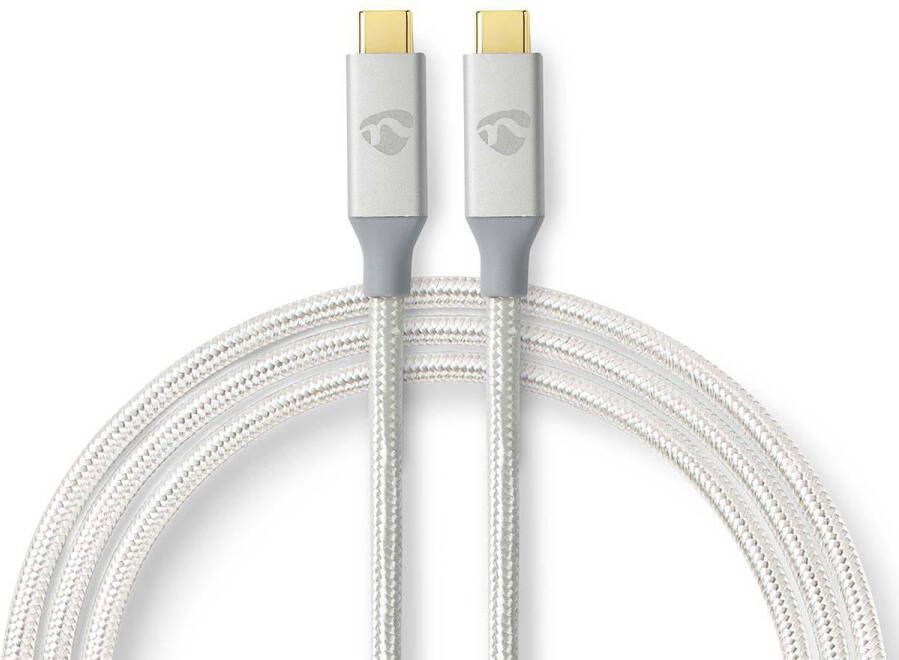 Nedis USB-Kabel | USB-C Male naar USB-C Male | 1 m | 1 stuks CCTB64020AL10