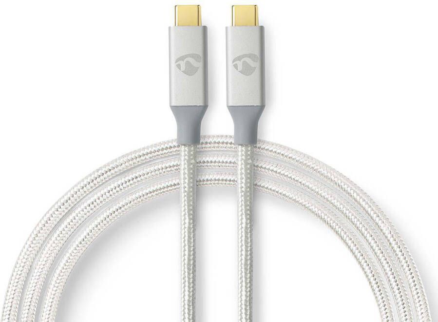 Nedis USB-Kabel | USB-C Male naar USB-C Male | 2 m | 1 stuks CCTB64020AL20