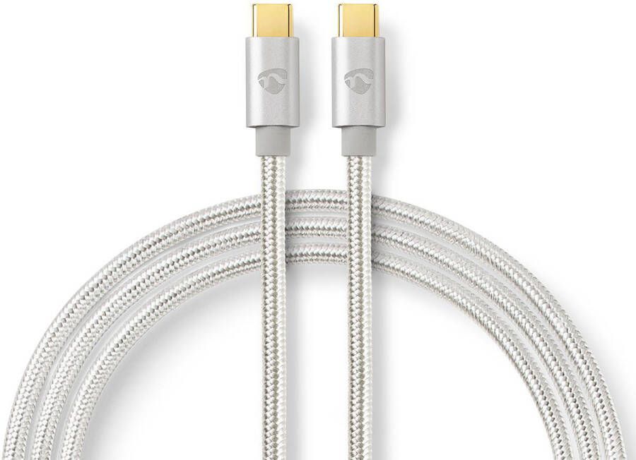 Nedis USB-Kabel | USB-C Male naar USB-C Male | 480 Mbps | 1 m | 1 stuks CCTB60800AL10