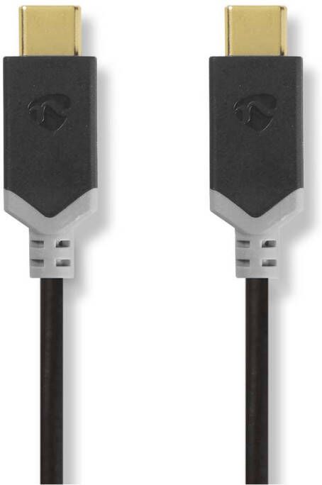 Nedis USB-Kabel | USB-C Male naar USB-C Male | 5 Gbps | 2 m | 1 stuks CCBW64700AT20