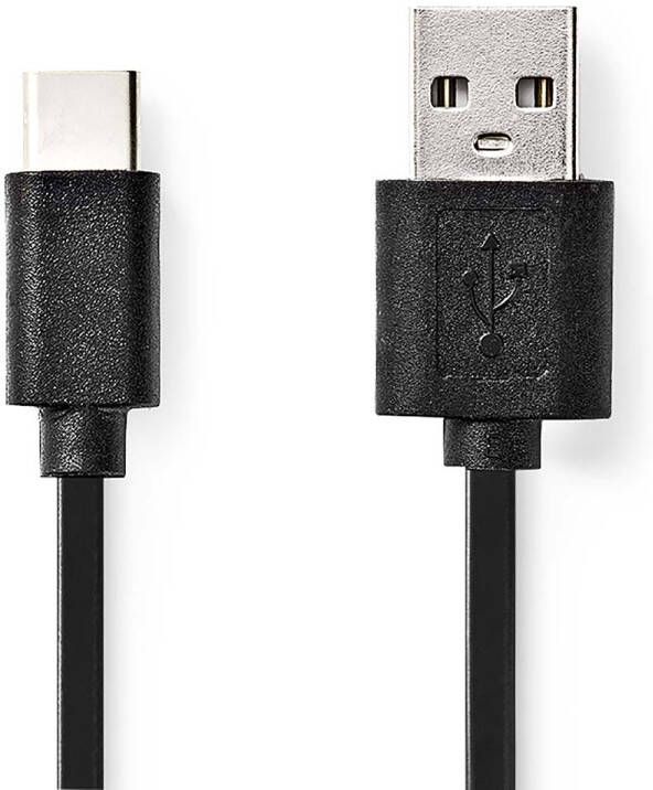 Nedis USB-Kabel | USB-C Male | USB-A Male | 480 Mbps | 3 m | 1 stuks CCGB60600BK30