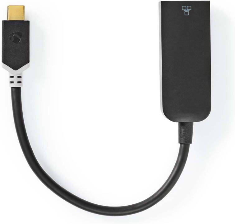 Nedis USB-netwerkadapter | USB-C Male naar RJ45 Female | 0.2 m | 1 stuks CCBW64952AT02