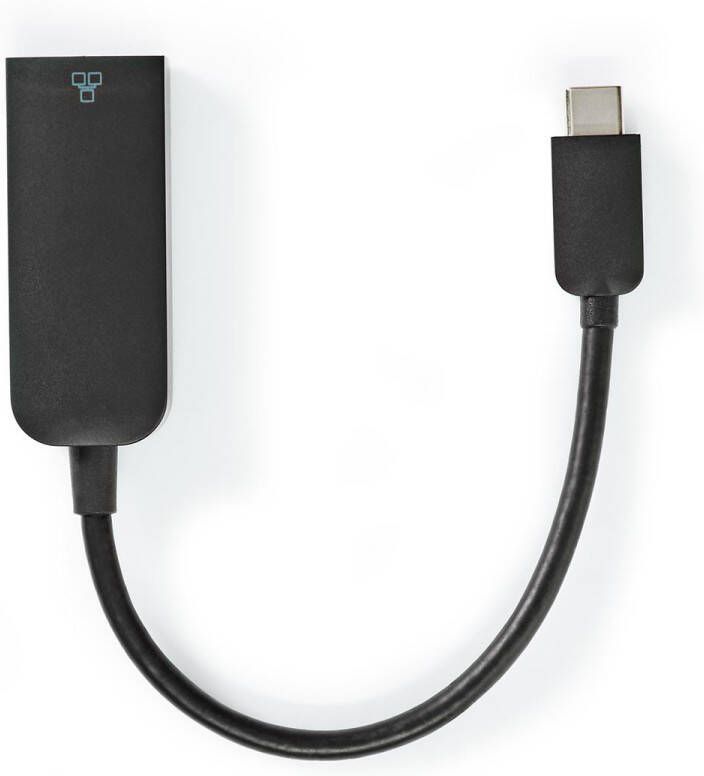 Nedis USB-netwerkadapter | USB-C Male naar RJ45 Female | 0.2 m | 1 stuks CCGP64952BK02