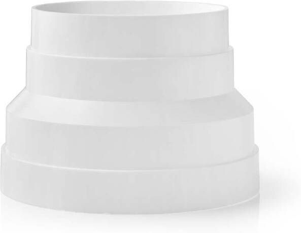 Nedis Verloopstuk Luchtafvoerslang | 125-100 mm | Droger | 1 stuks DRRE125WT100 - Foto 1