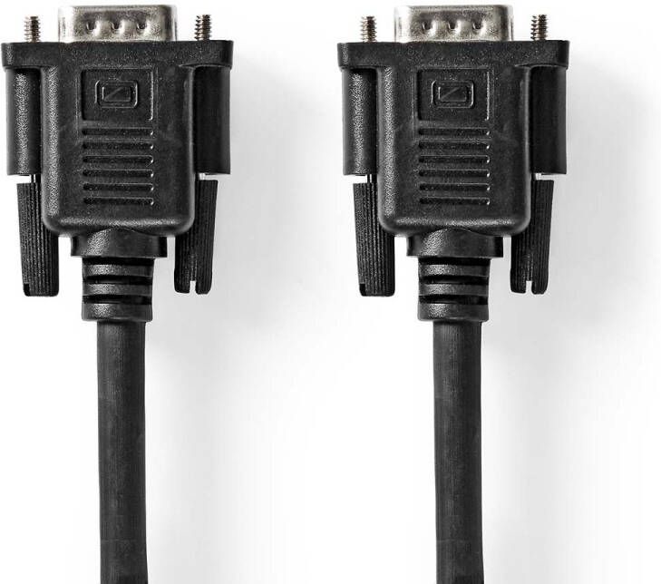 Nedis VGA-Kabel | VGA Male | VGA Female 15p | 1280x800 | 10 m | 1 stuks CCGP59100BK100