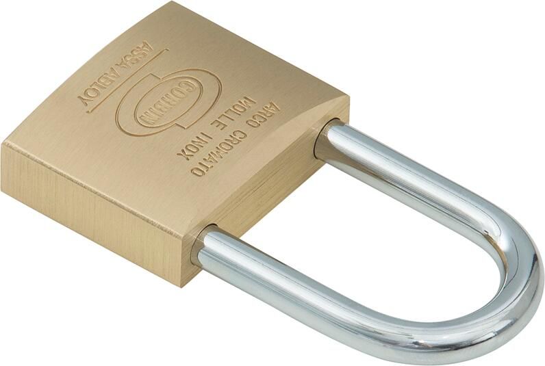 Nemef Hangslot 118130 | 2 sleutels | kastafmeting (bxhxd): 30 x 27 x 13 mm 10042482
