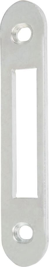 Nemef P 4915 Sluitplaat | staal verzinkt 23x114 8mm afgerond | bulkverpakking | per 10 stuks verpakt | DR 1+2+3+4 9491590145