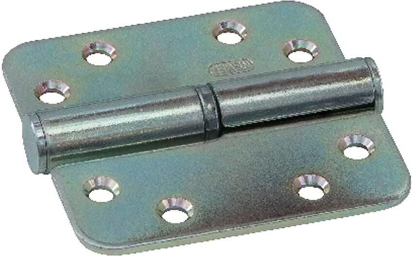 Nemef Paumelles 6342 17 89X89MM ROND RS = DIN RS | RVS 9634217031