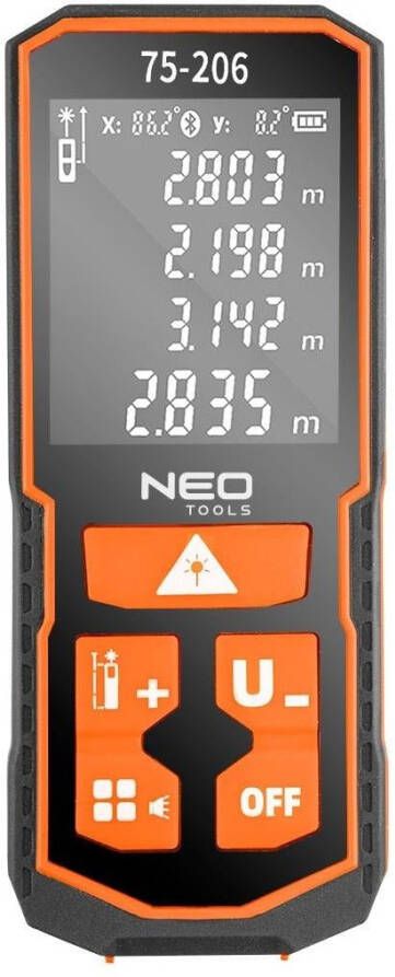 NEO laserafstandsmeter | 100m digitaal | IP54 6420455