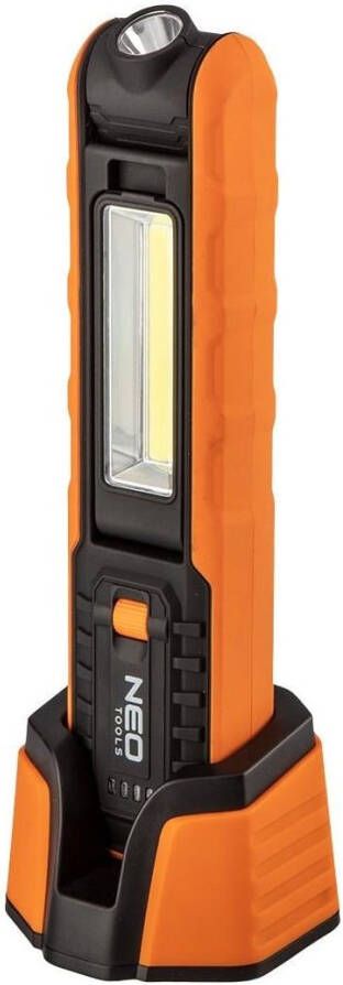 NEO LED looplamp | oplaadbaar oranje | + docking station 5448680