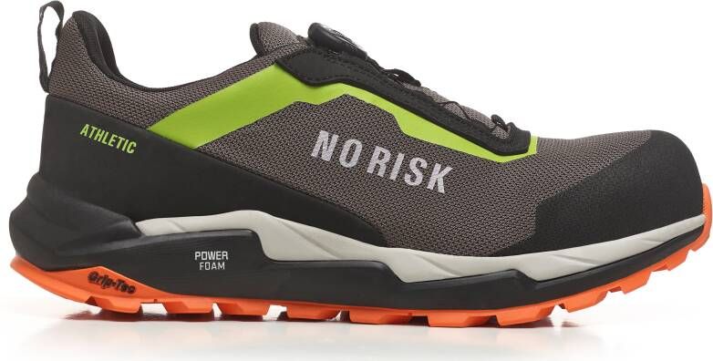 No Risk Athletic Low FLS Orange Green 1219.06 S3L | Zwart | 5607421135387