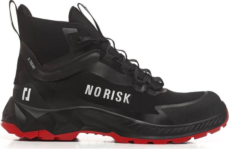 No Risk X-treme Mid Black Red 1057.10 S3L | Zwart Rood | 5607421134380