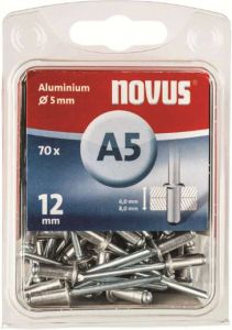 Novus Blindklinknagel A5 X 12 Alu SB | 70 stuks 045-0072
